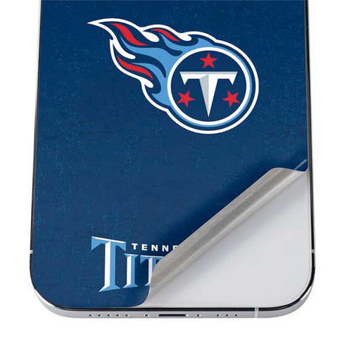 NFL Tennessee Titans Distressed iPhone 12 Pro Max Skin
